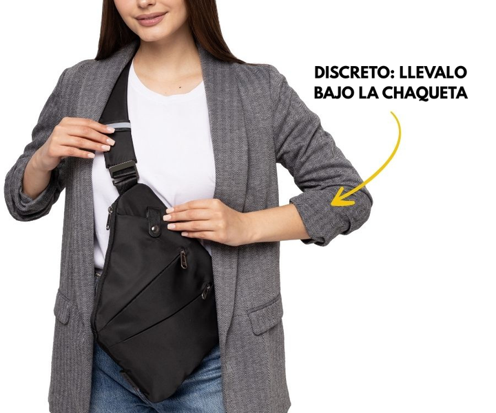 Bolso Bandolera Antirrobo